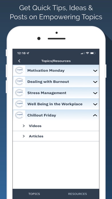 Inspire Coaching Screenshot