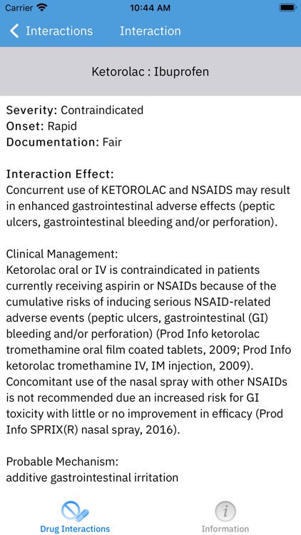 IBM Micromedex Drug Int. screenshot-4