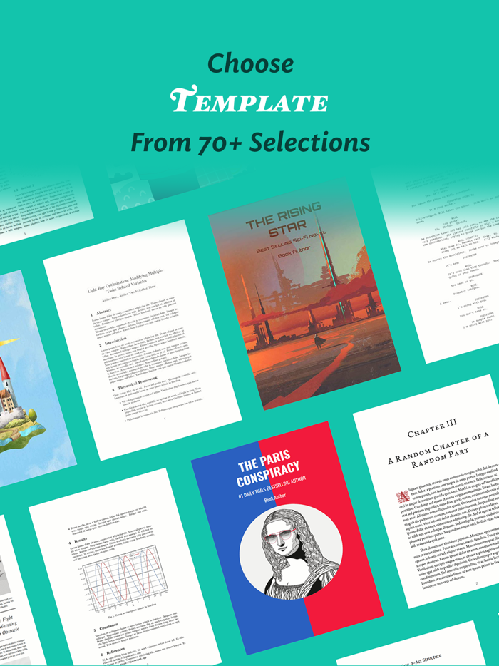 JotterPad - Novel Screenplay