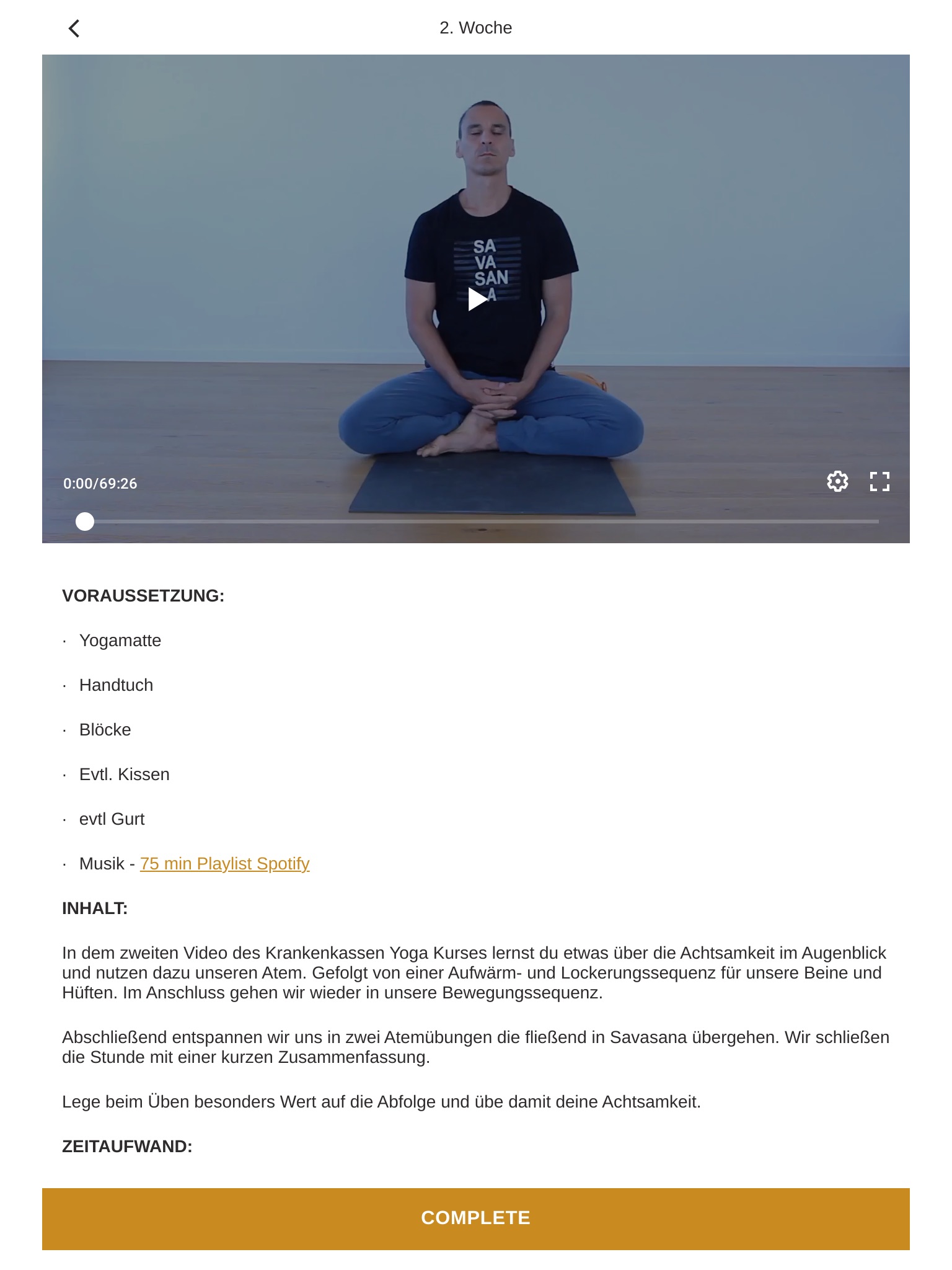 Yoga Meditation & Mehr screenshot 3