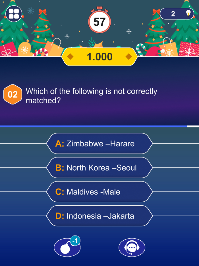 Quiz Games Trivia Questions