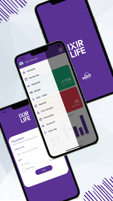 ixirlife Randevu Programı Screenshot