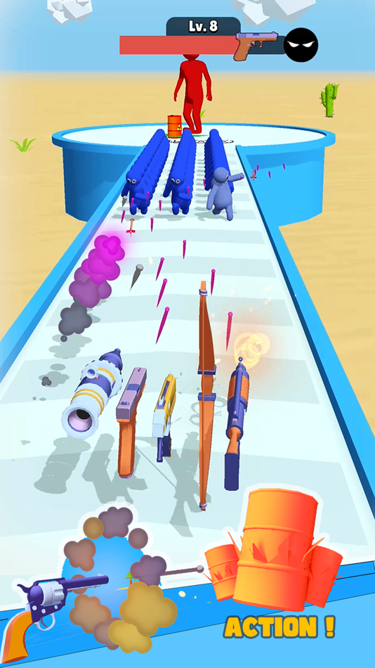 #5. Weapon Merge Grabber (iOS) 由: Appgamedo