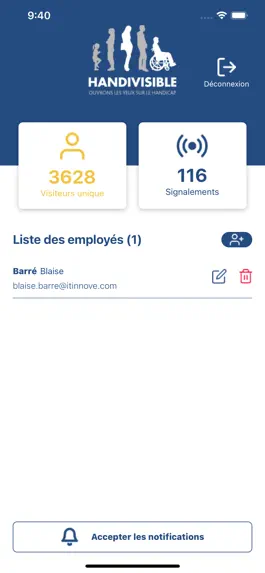 Game screenshot Handivisible Établissements apk