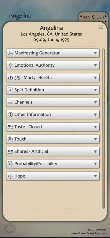 Human Design App screenshot 6 of 10