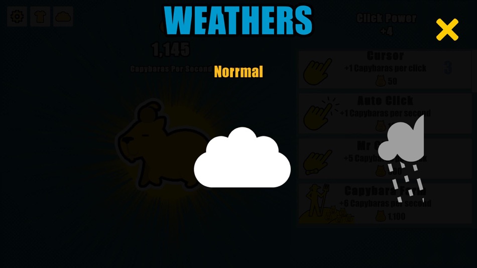 #4. Capybara Clicker (iOS) 来自: CrazyGames.com