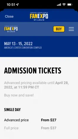 Game screenshot FAN EXPO St. Louis apk