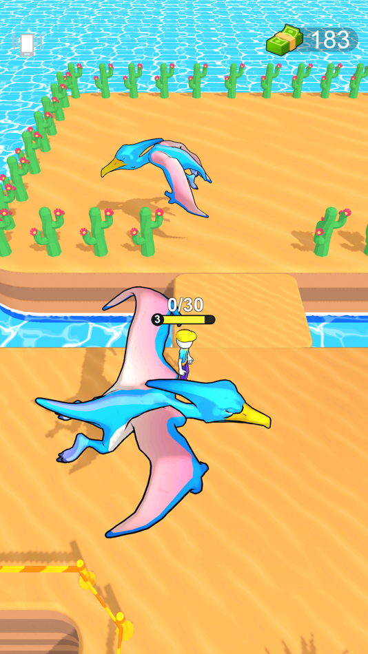 #6. Dig Dino 3D (iOS) Podle: 淑芳 董