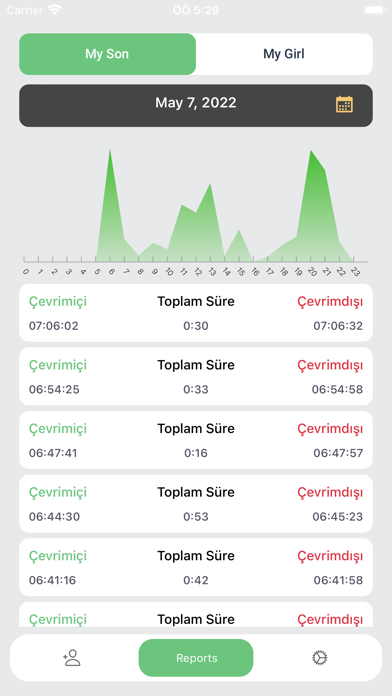 Nowfy : Last Seen Online Track Screenshot