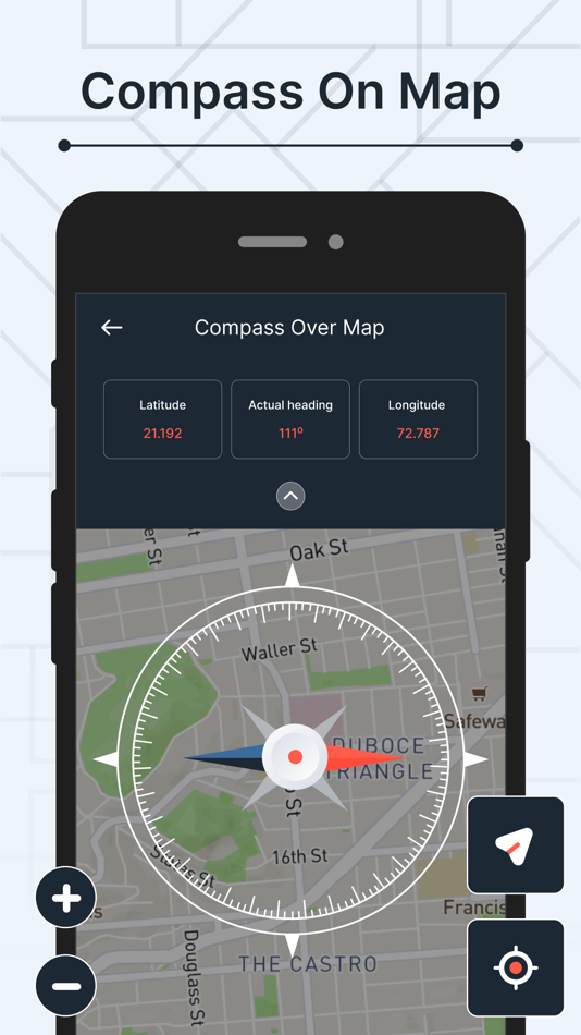 #1. Compass - Maps (iOS) 来自: Nalin Savaliya