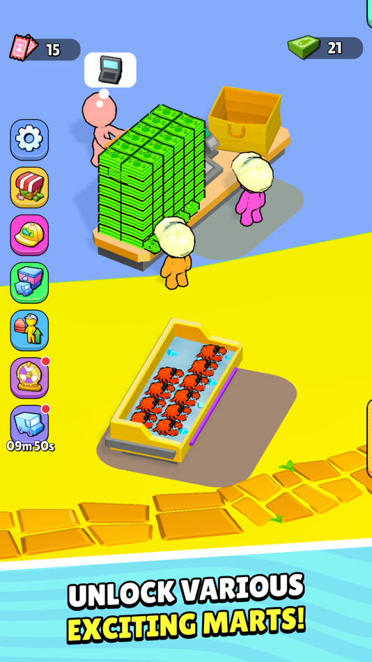 #6. My Fish Mart: Idle Tycoon Game (iOS) 由: Many People, Inc.