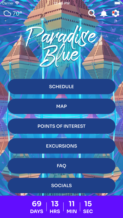 2024 Paradise Blue Festival Screenshot