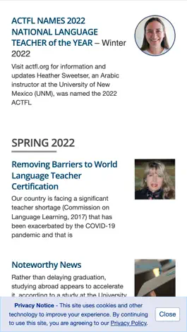 Game screenshot The Language Educator Magazine apk