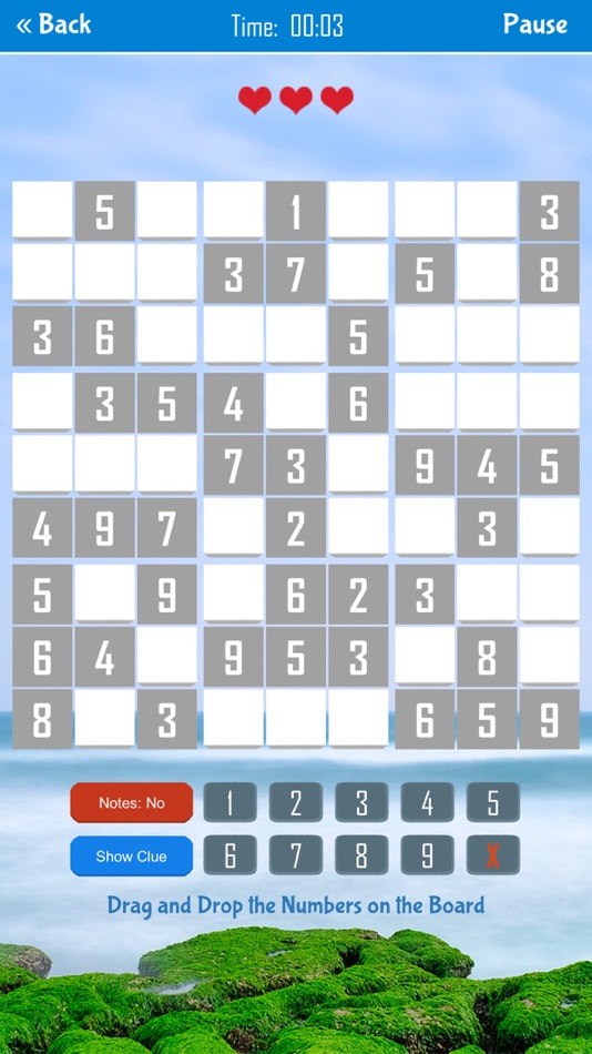 #7. Drag and Drop Sudoku (iOS) 由: Edise Soluciones SL