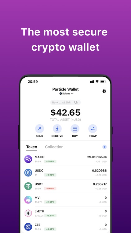 Particle - Crypto Wallet