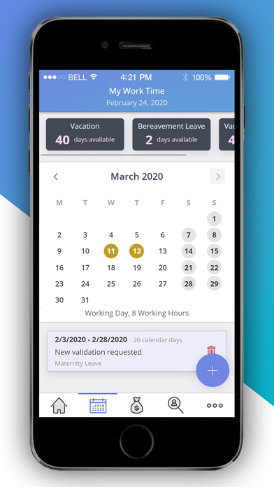 Cegid Peoplenet Screenshot
