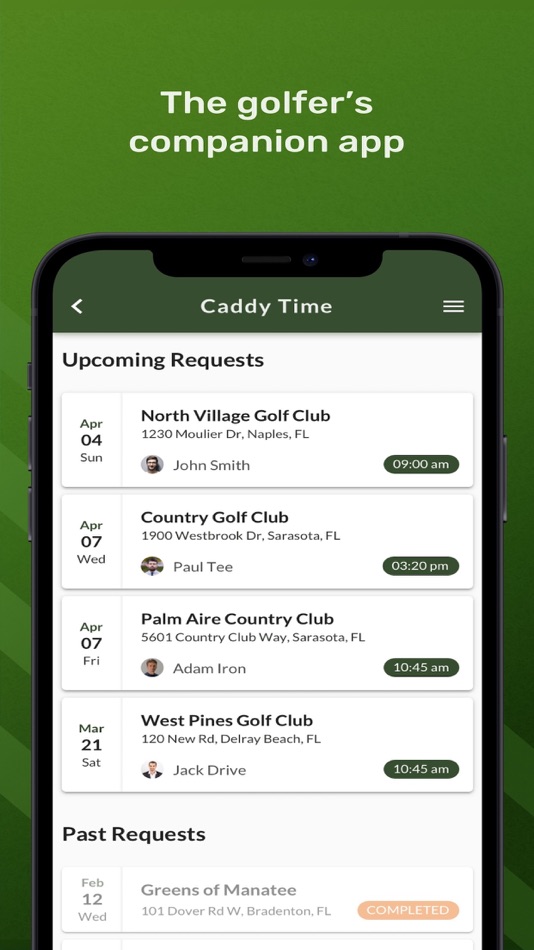 #2. Caddy Time (iOS) 由: Caddy Time LLC