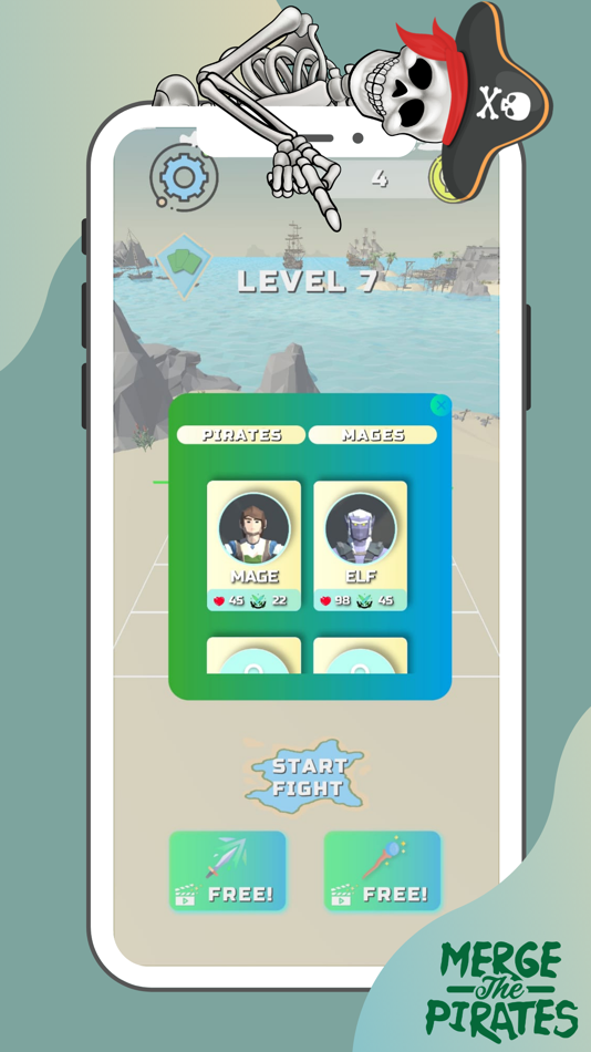 #2. Merge the Pirates (iOS) 由: AMAZOI Bilişim Sistemleri