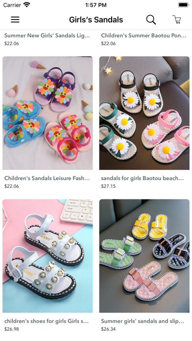 Cheap Baby Shoes Shop Online Screenshot