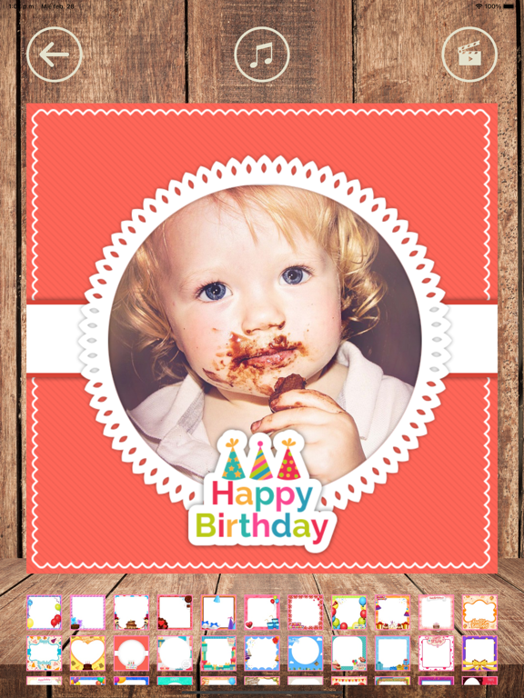 Screenshot #4 pour Vidéos d'anniversaire avec des