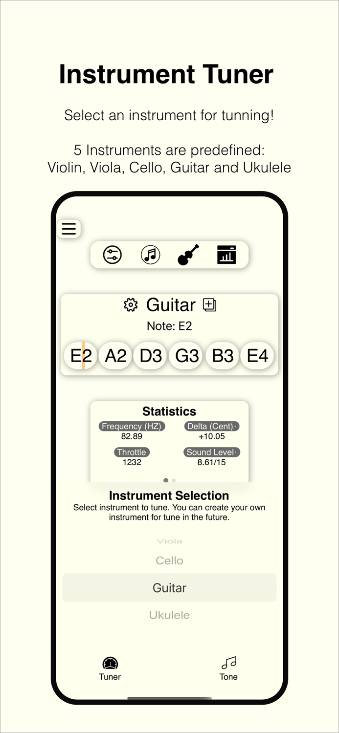qTuner - Pitch Tuning Tool