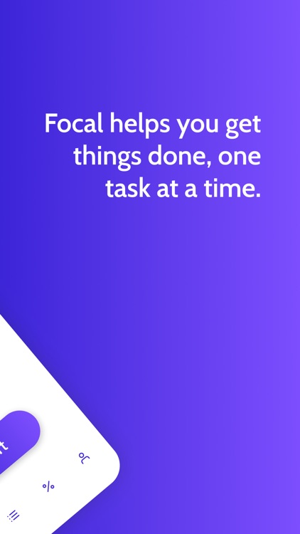 Focal - Tasks in Focus