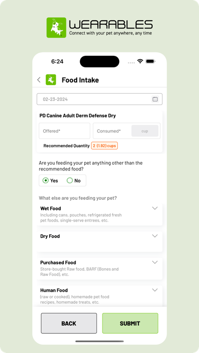Wearables Activity Generation Screenshot
