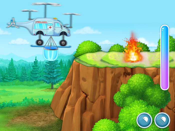 Emergency Ambulance Robot Game