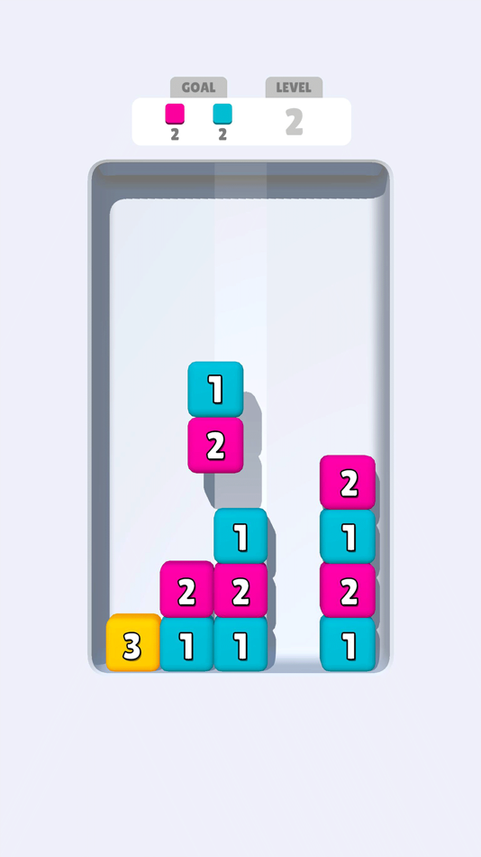 #3. Merge Stacks (iOS) 由: Tummy Games