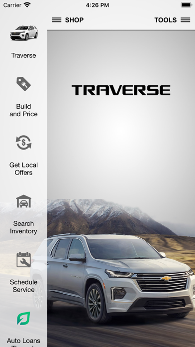 Chevrolet Traverse Screenshot