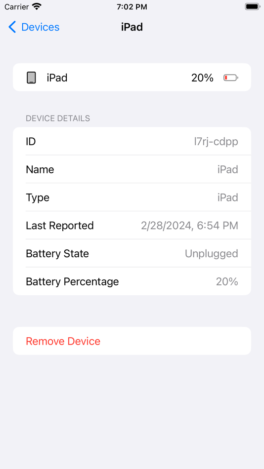 #3. Remote Battery Monitor+ (macOS) 由: Chris Karcher