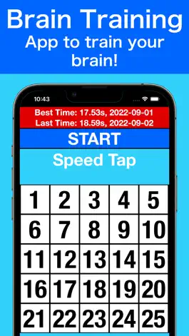 Game screenshot Brain Training - Speed Tap mod apk