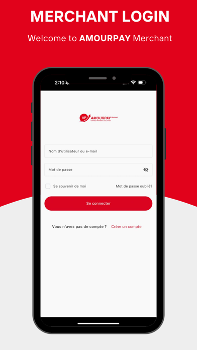 AmourPay Merchant Screenshot