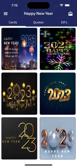 Game screenshot New Year Wishes & Cards mod apk