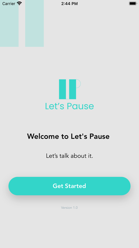 #1. Let's Pause (iOS) 由: Canopy, Limited Liability Company