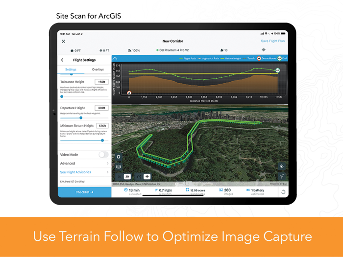 Site Scan Flight for ArcGIS
