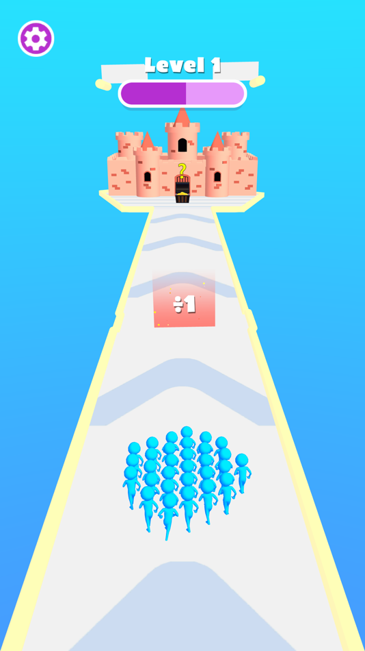 #7. Crowd Run Master 3D (iOS) 由: Ahmet Ikbal Adlig