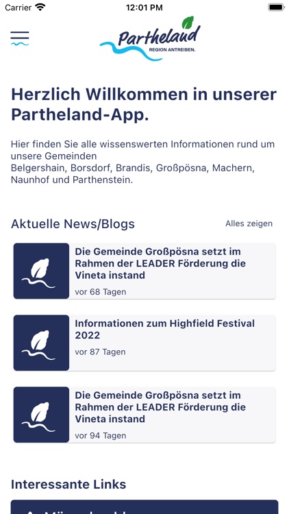 Partheland App