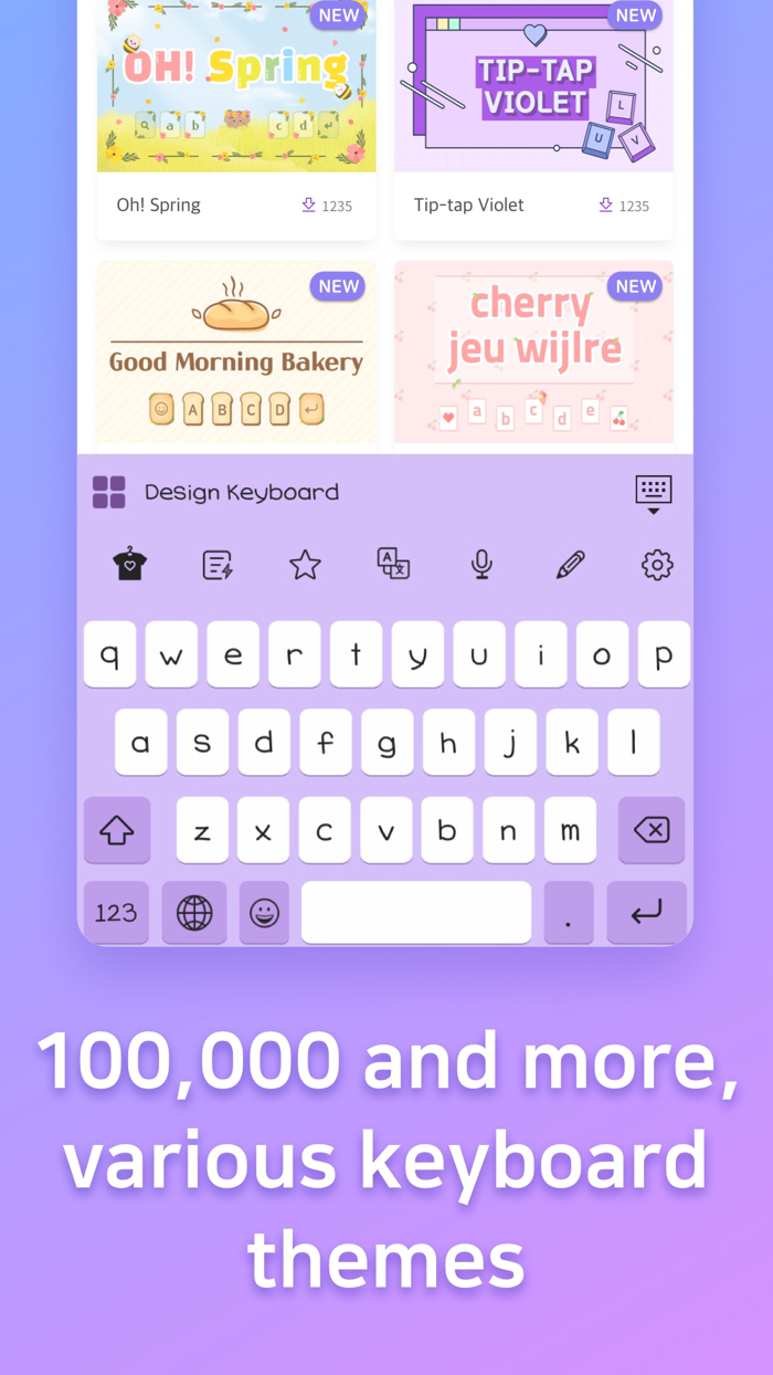 Design Keyboard - Theme Emoji