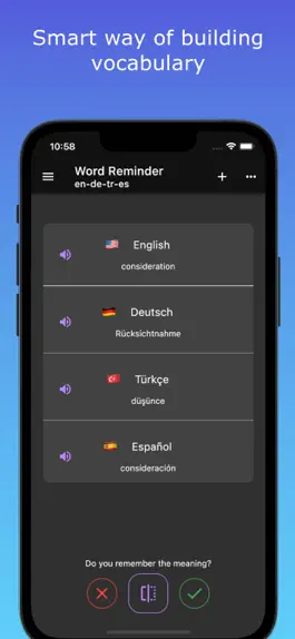 Game screenshot Word Reminder Build Vocabulary mod apk