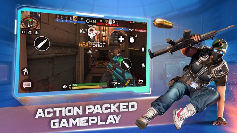 MaskGun - Online shooting game screenshot 1