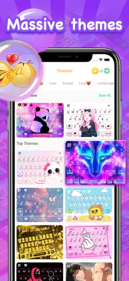 Game screenshot Amor Keyboard Font mod apk