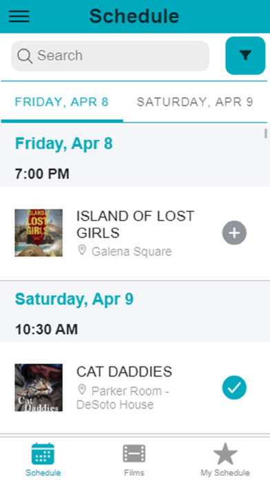 Julien Dubuque Film Festival Screenshot