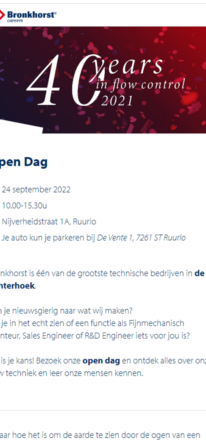 Bronkhorst Open dag 2022