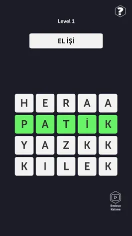 Game screenshot Gizli Kelimeler apk