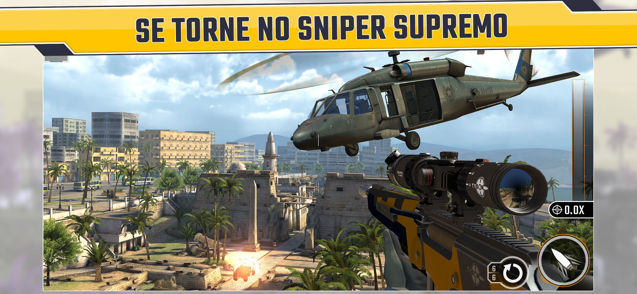 Sniper Strike: Jogo de tiro