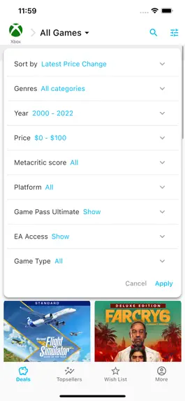 Game screenshot CheapCharts Games hack