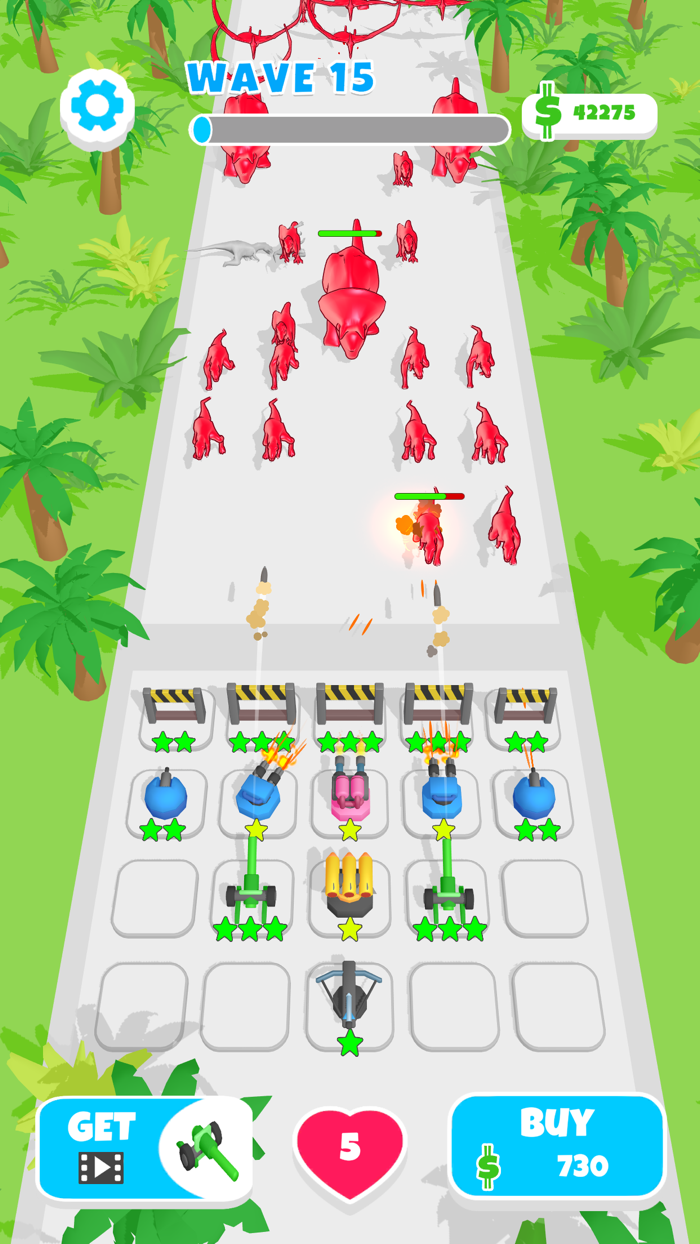 Gun Merge Battle Defense