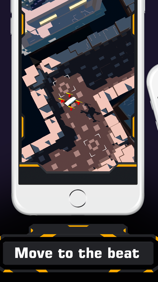 #2. Drone Odyssey - 3D Rhythm Tap (iOS) 게시자: Stanislav Duplinskiy