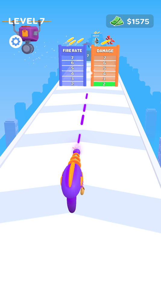#5. Gun Run!! (iOS) 由: Rollic Games